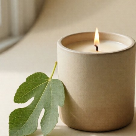 Bougie parfumée Figuier — détail