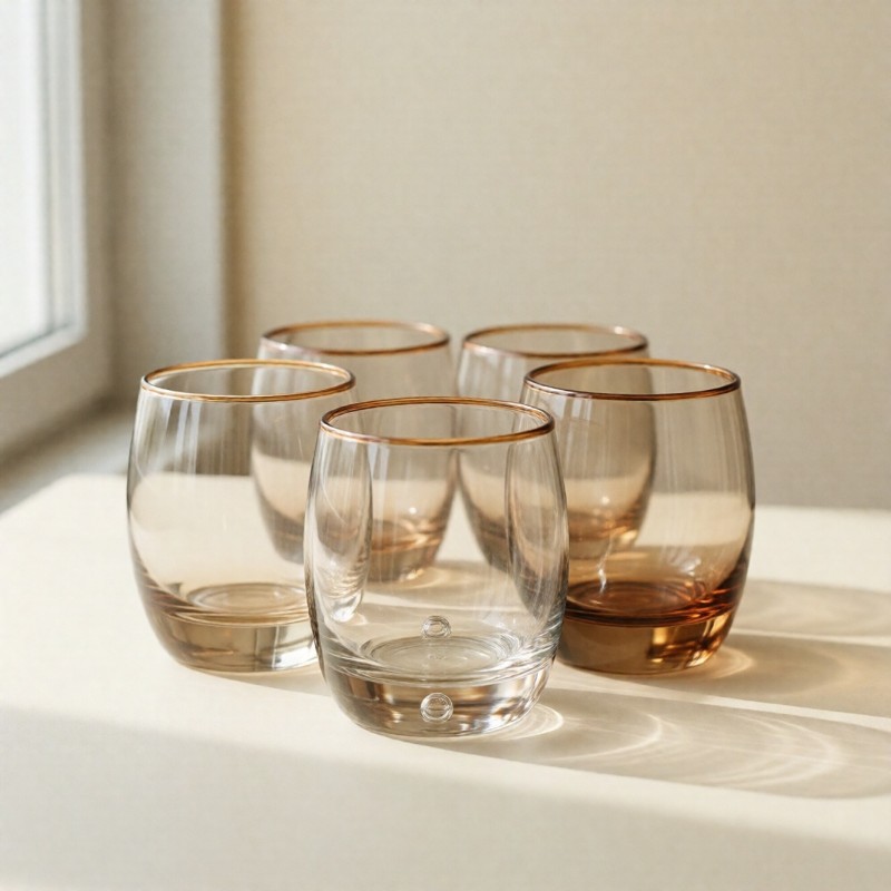 Verres Bulle, lot de 6 — vue d'ensemble