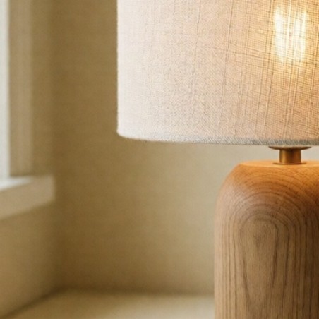 Lampe à poser Solène — gros plan sur la matière