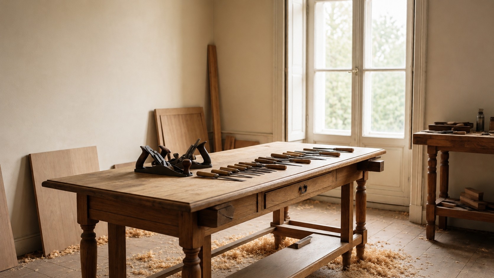 Menuiserie d'art dans le Lubéron